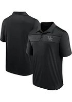 Kentucky Wildcats Mens Black OHT Embossed Short Sleeve Polo