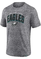 Philadelphia Eagles Grey Fundamental Full Extrusion Short Sleeve T Shirt