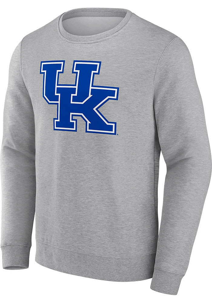 Kentucky Wildcats Mens Primary Logo Long Sleeve Crew Sweatshirt