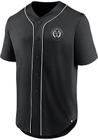 Philadelphia Union Mens Black THIRD PERIOD Baseball Jersey
