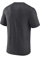 Chicago Blackhawks Grey Fanwear Confidential Short Sleeve Fashion T Shirt