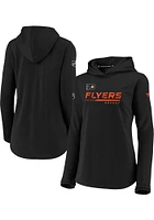 Philadelphia Flyers Womens Black Pullover Hooded Sweatshirt