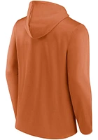 Texas Longhorns Mens Burnt Orange Ball Carrier Camo Long Sleeve Zip
