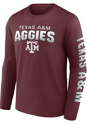 Texas A&M Aggies Maroon Anyones Game Long Sleeve T Shirt