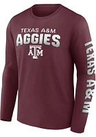 Texas A&M Aggies Maroon Anyones Game Long Sleeve T Shirt
