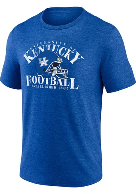 Kentucky Wildcats Blue The Goods Triblend Short Sleeve Fashion T Shirt