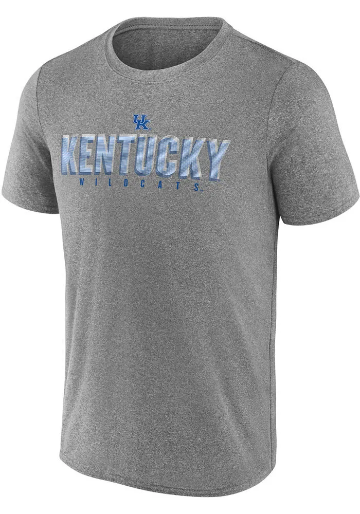 Kentucky Wildcats Grey Hardball Short Sleeve T Shirt