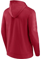 Oklahoma Sooners Mens Crimson On The Ball Camo Hood