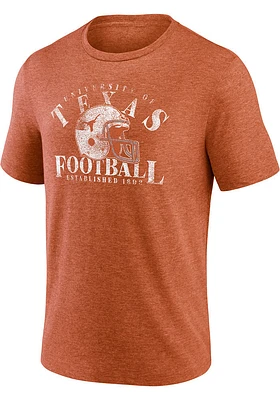 Texas Longhorns Burnt Orange The Goods Triblend Short Sleeve Fashion T Shirt