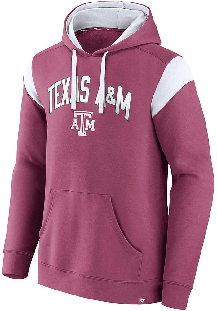 Texas A&M Aggies Mens Maroon Game Over Long Sleeve Hoodie