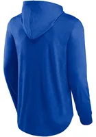 Kentucky Wildcats Mens Blue Photo Finish Lightweight Slub Long Sleeve Hoodie