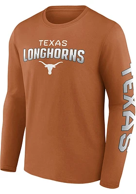 Texas Longhorns Burnt Orange Anyones Game Long Sleeve T Shirt