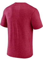 Oklahoma Sooners Crimson The Goods Triblend Short Sleeve Fashion T Shirt