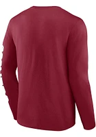 Oklahoma Sooners Crimson Anyones Game Long Sleeve T Shirt