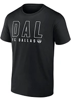 FC Dallas Black PENALTY Short Sleeve T Shirt
