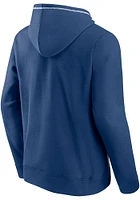 Indianapolis Colts Mens Blue Blocked Long Sleeve Zip