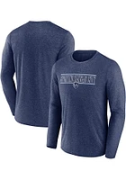 Sporting Kansas City Navy Blue STRIPED TEAM Long Sleeve T-Shirt