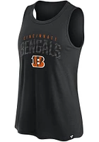 Cincinnati Bengals Womens Black Rhine Tank Top