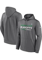 Dallas Stars Mens Grey 2023 Playoff Participant Hood