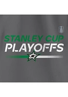 Dallas Stars Mens Grey 2023 Playoff Participant Hood