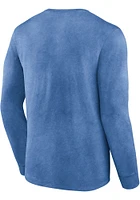 Kansas City Royals Blue Snow Washed Biblend Long Sleeve T Shirt