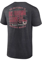 Oklahoma Sooners Charcoal Game Face Short Sleeve T Shirt