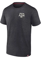 Texas A&M Aggies Charcoal Game Face Short Sleeve T Shirt