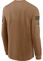 Nike Cincinnati Bengals Brown Salute To Service Long Sleeve T Shirt