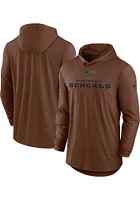 Nike Cincinnati Bengals Mens Brown Salute To Service Long Sleeve Hoodie