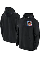 Nike Cincinnati Bengals Mens Black Crucial Catch Hood