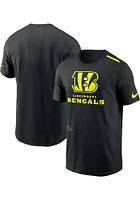 Nike Cincinnati Bengals Black Volt Short Sleeve T Shirt