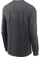 Nike Cincinnati Bengals Charcoal Volt Long Sleeve T Shirt