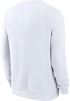 Nike Cincinnati Bengals Mens White Athletic Team Long Sleeve Crew Sweatshirt