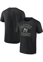 Notre Dame Fighting Irish Black Biblend Staple Hometown Short Sleeve T Shirt