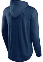 Chicago Bears Mens Navy Blue ICONIC SLUB Fashion Hood