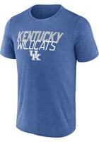 Kentucky Wildcats Blue Poly Overlay Movement Short Sleeve T Shirt