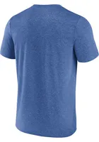 Kentucky Wildcats Blue Poly Overlay Movement Short Sleeve T Shirt