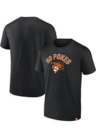 Oklahoma State Cowboys Black Biblend Staple Hometown Short Sleeve T Shirt