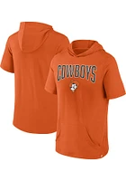 Oklahoma State Cowboys Orange Biblend Short Sleeve Hoods