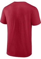 Oklahoma Sooners Crimson Modern Stack Short Sleeve T Shirt