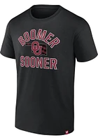 Oklahoma Sooners Black Biblend Staple Hometown Short Sleeve T Shirt