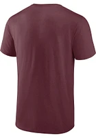 Texas A&M Aggies Maroon Modern Stack Short Sleeve T Shirt