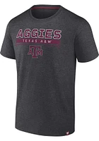 Texas A&M Aggies Grey Biblend Staple Short Sleeve T Shirt