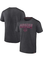 Texas A&M Aggies Grey Biblend Staple Short Sleeve T Shirt