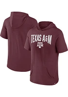 Texas A&M Aggies Maroon Biblend Short Sleeve Hoods