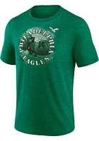 Philadelphia Eagles Kelly Green True Classics Triblend Short Sleeve Fashion T Shirt