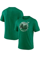 Philadelphia Eagles Kelly Green True Classics Triblend Short Sleeve Fashion T Shirt