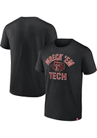 Texas Tech Red Raiders Black Biblend Staple Hometown Short Sleeve T Shirt