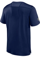 Columbus Blue Jackets Authentic Pro Rink Short Sleeve T Shirt