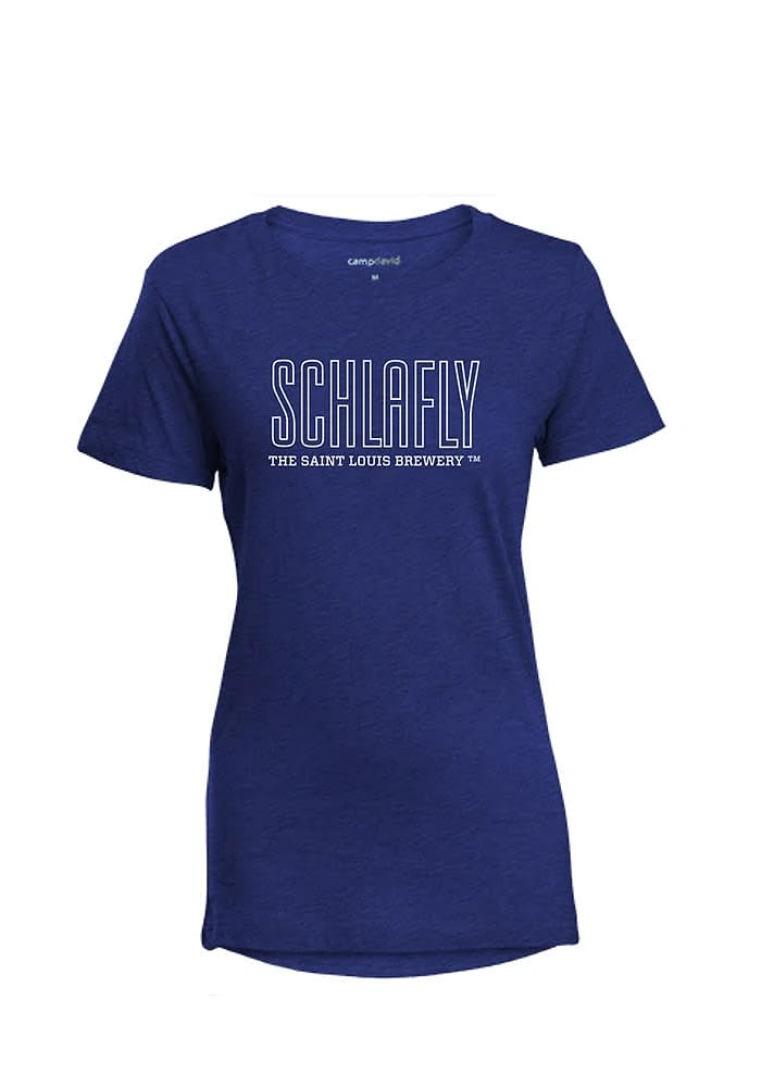 St Louis Womens Blue Bestie Short Sleeve T-Shirt